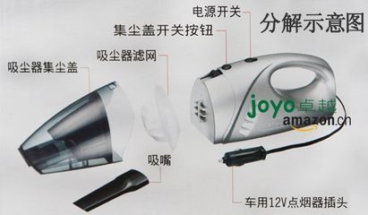 風(fēng)王6132干濕兩用吸塵器 亞馬遜車載好物讓愛車潔凈如新